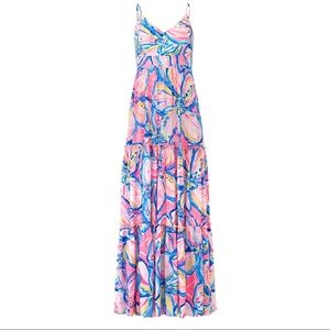 Lilly Pulitzer Melody Maxi Dress Size 8